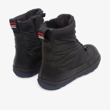 Camper Peu Pista Ankle Boots Black - Mens Singapore SNEYLZ-089